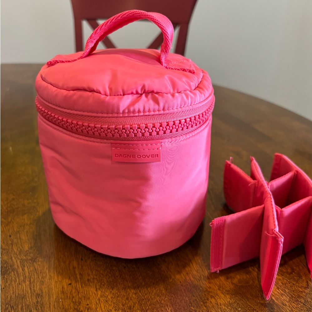 Dagne Dover Bright Pink Mila Toiletry Organizer